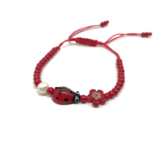 Pulsera mariquita-melbymalena